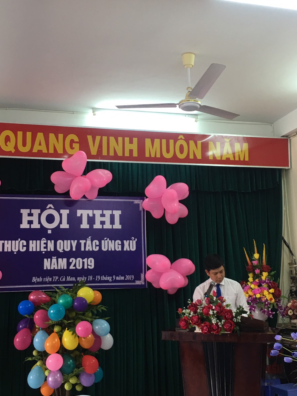 Hội thi quy tắc ứng xử Bệnh viện đa khoa TP Cà Mau