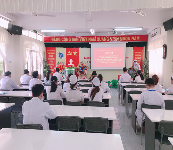 BỆNH VIỆN ĐA KHOA THÀNH PHỐ CÀ MAU TỔ CHỨC HỘI NGHỊ SƠ KẾT 9 THÁNG ĐẦU NĂM 2023 VÀ  KẾ HOẠCH HOẠT ĐỘNG QUÍ IV NĂM 2023